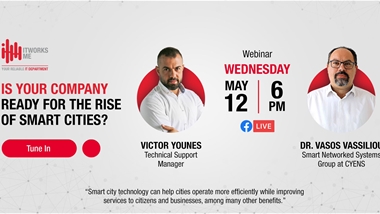 Upcoming webinar: Is your company ready for the rise of smart cities?